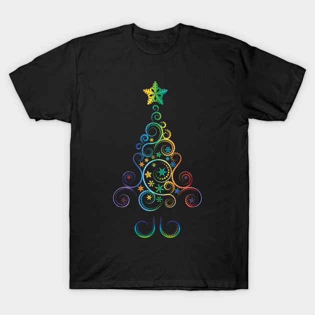 Decorative Christmas Tree T-Shirt by AnnArtshock